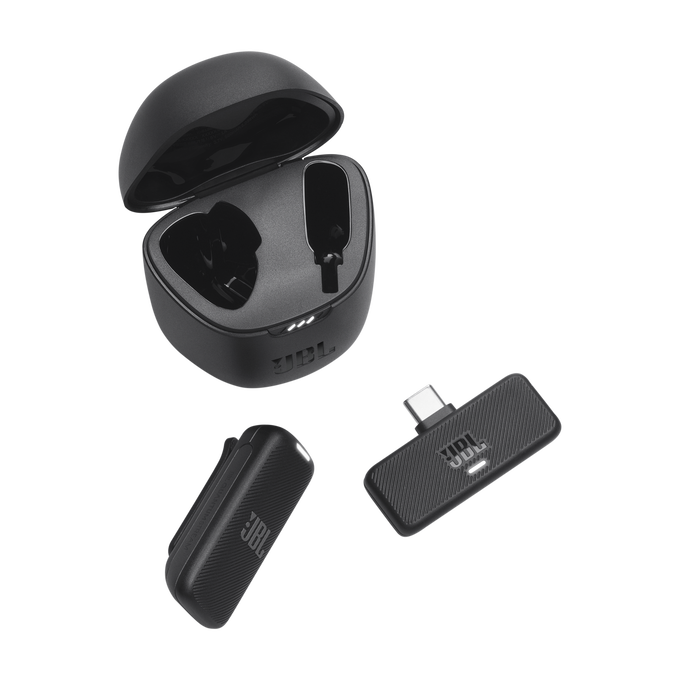 JBL Quantum Stream Wireless USB-C - Black - Wearable wireless streaming microphone - Detailshot 10 image number null